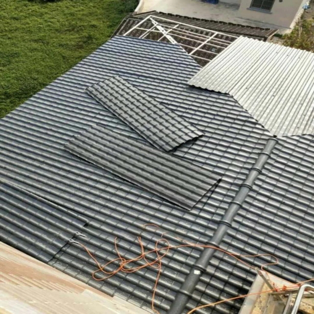 新型建筑材料合成樹(shù)脂瓦，新時(shí)代城市建設的屋頂瓦