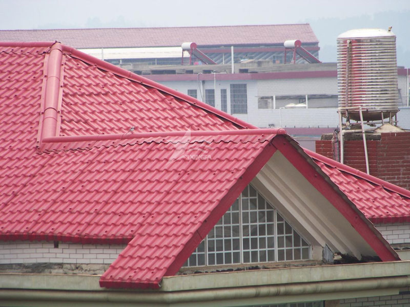 新型屋面建材合成樹(shù)脂瓦，傳統建筑用瓦的傳承替代建筑材料